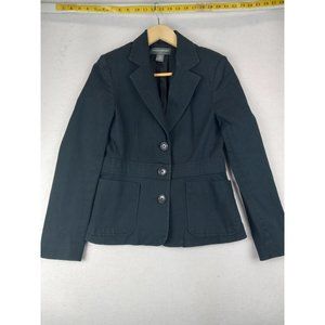 Banana Republic black jacket size 6 casual look